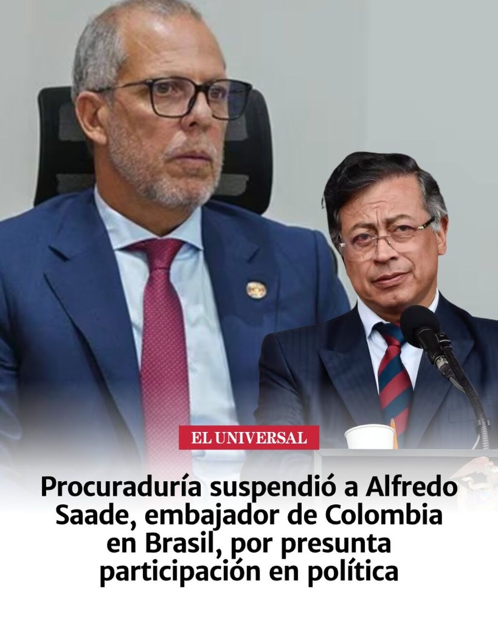 Procuradur&iacute;a suspende a Alfredo Saade por presunta participaci&oacute;n en pol&iacute;tica