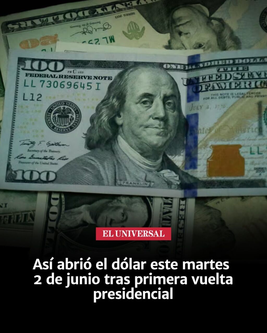 As&iacute; abri&oacute; el d&oacute;lar este martes 2 de junio tras primera vuelta presidencial