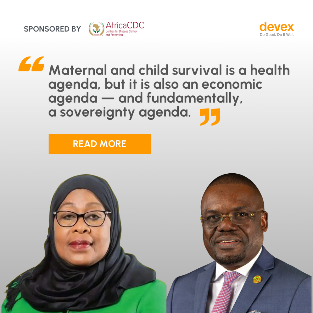 Maternal survival is Africa&rsquo;s sovereignty test