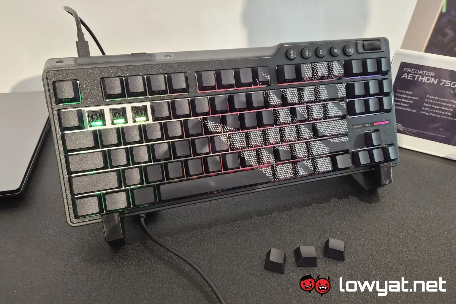Predator Aethon 750 TKL Hands On: Getting The Magnetic Upgrade