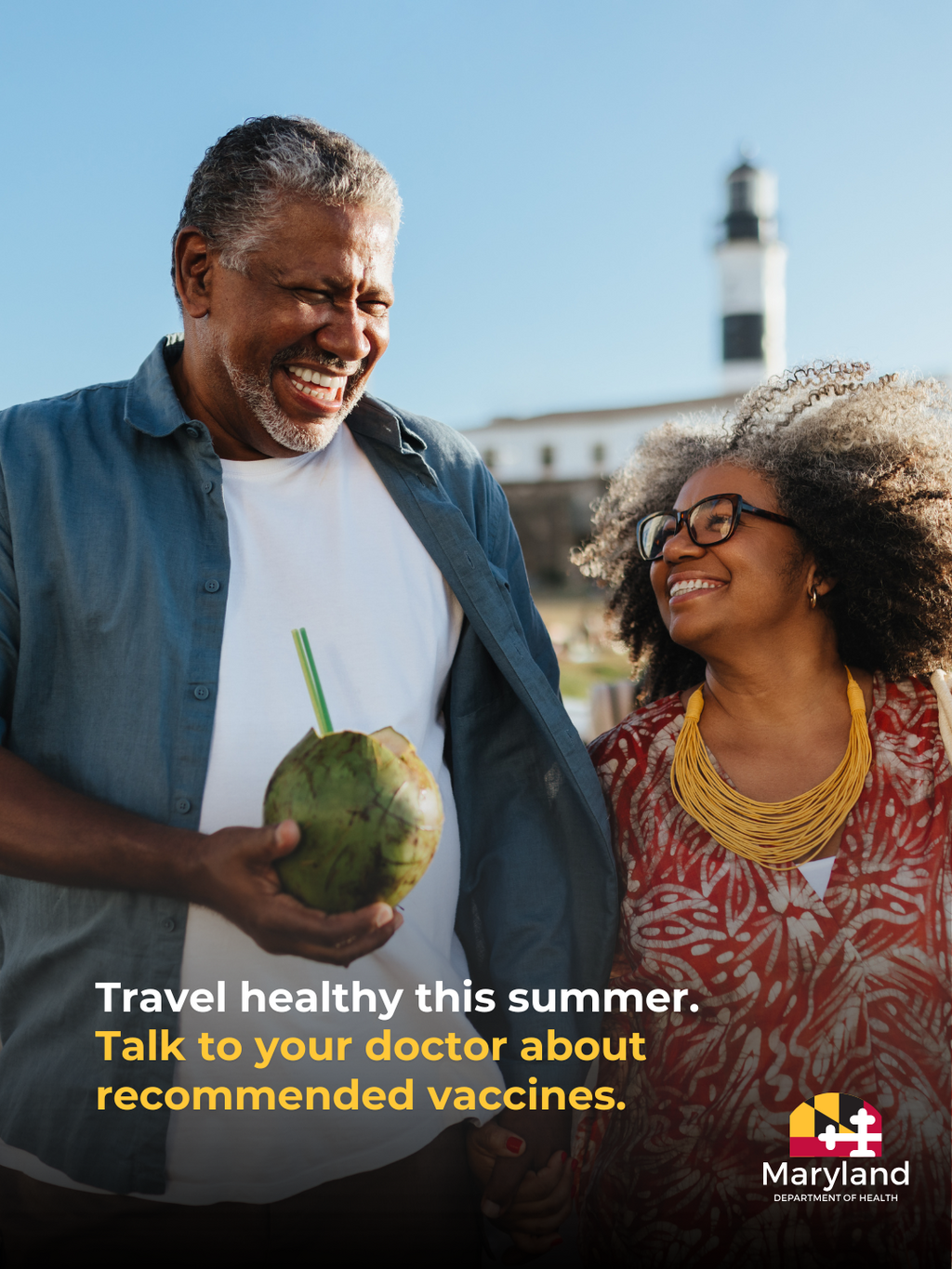 Travel healthy this summer. Talk to your doctor about recommended vaccines. Click to learn more.