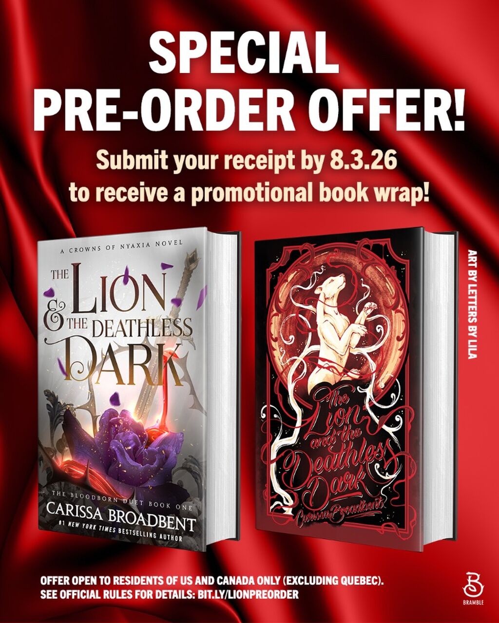 The Lion & the Deathless Dark: Pre-Order Here!