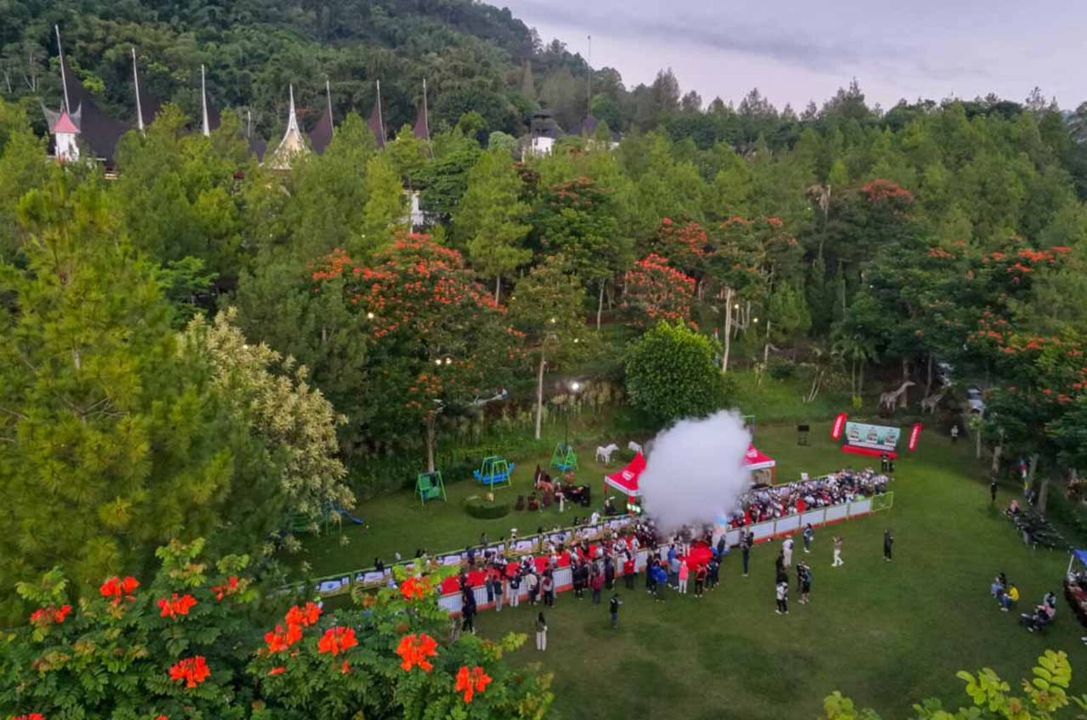 Songgoriti Ridge Run 2026 Sukses, Ratusan Pelari Taklukkan Alam Batu
