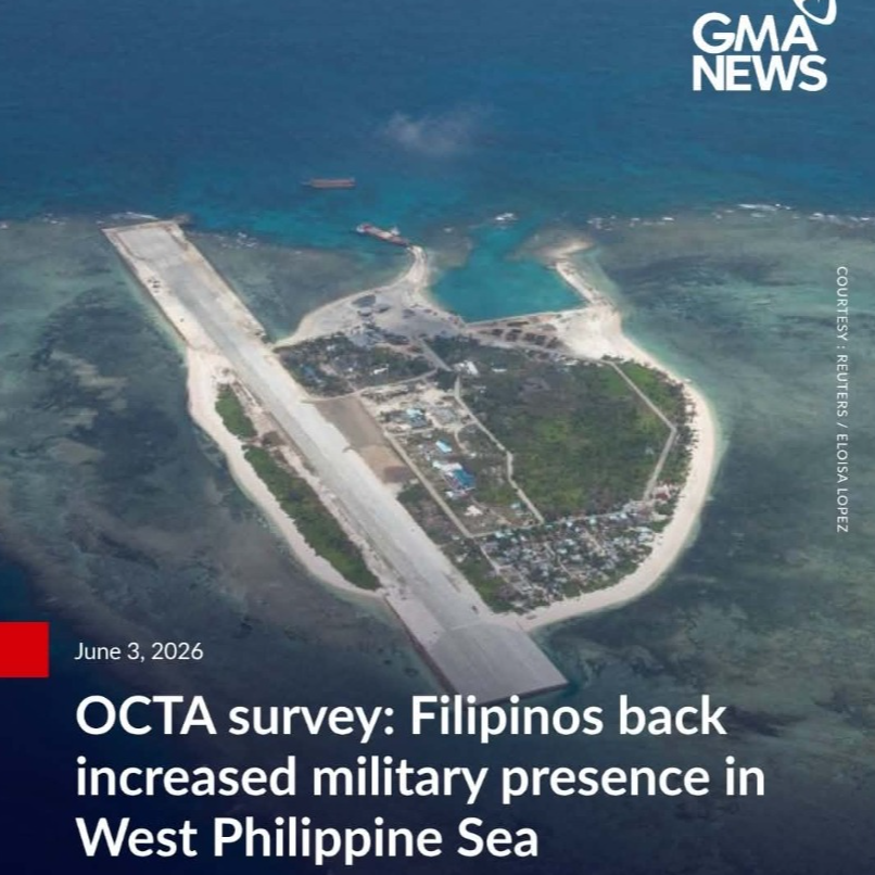 OCTA survey: Filipinos back increased military presence in West Philippine Sea