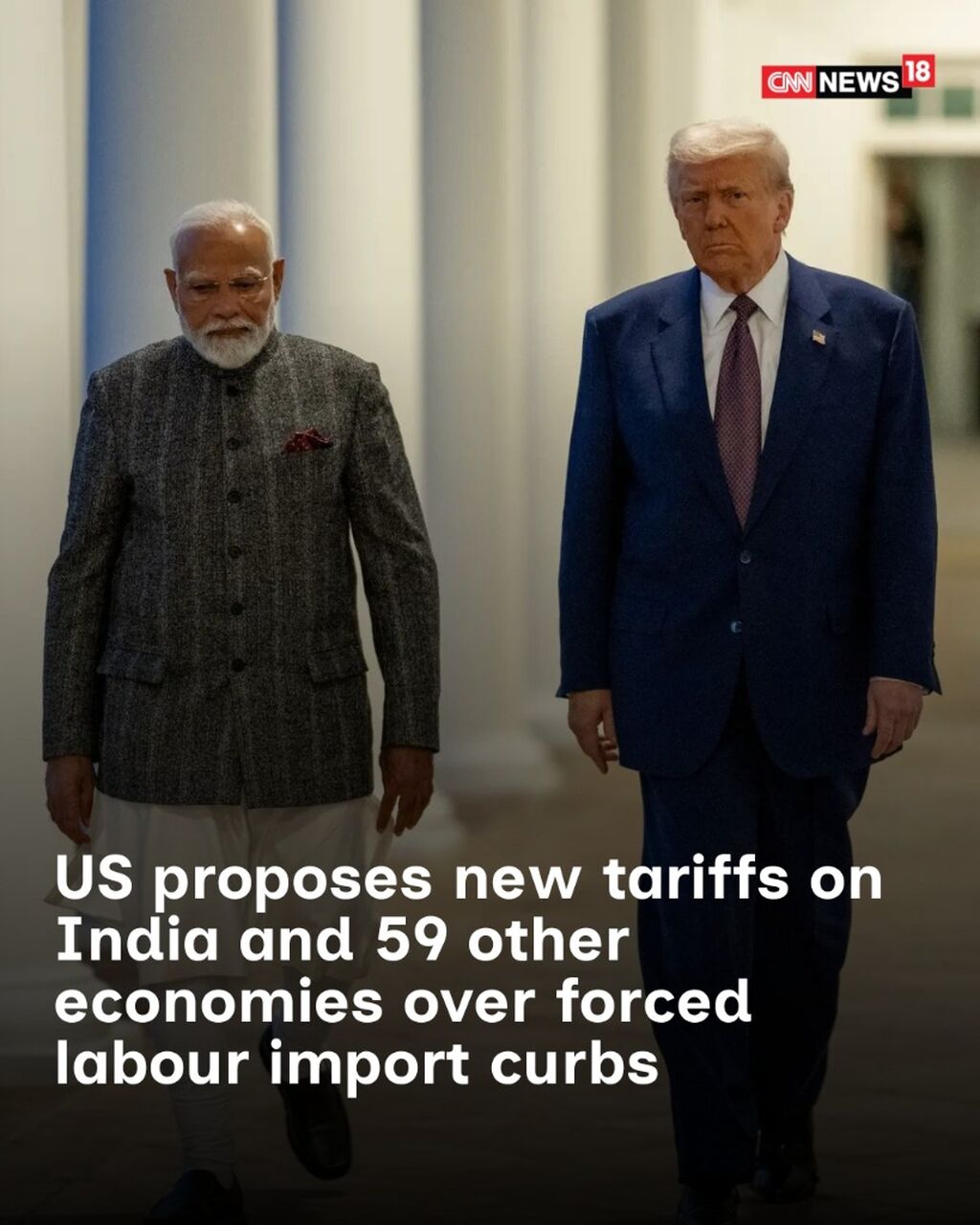 US Proposes New Tariffs On India, 59 Other Economies Over Forced Labour Import Curbs