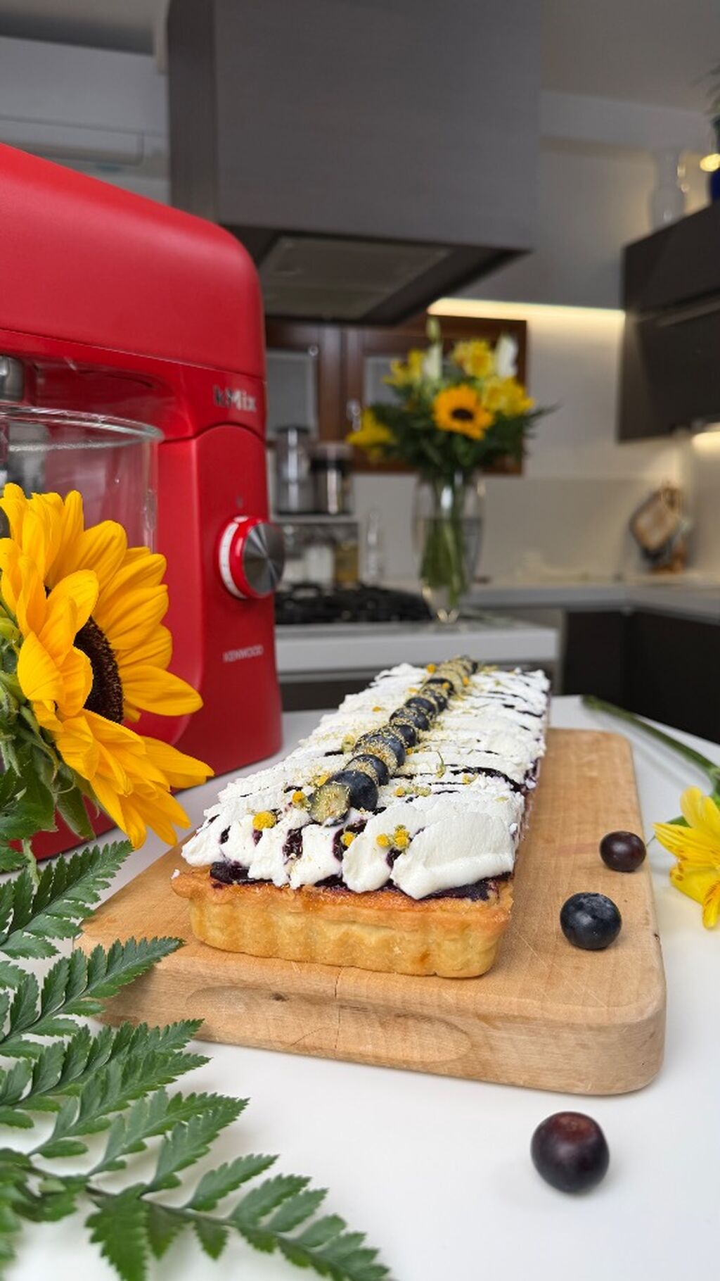 Angelocakecreations - Crostata mirtilli e sambuco
