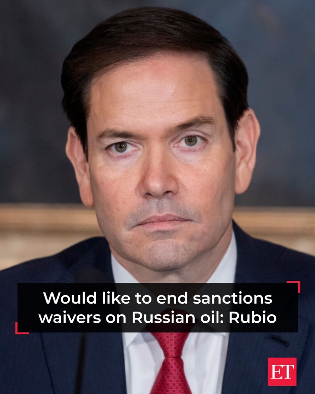 Would like to end sanctions waivers on Russian oil: Rubio