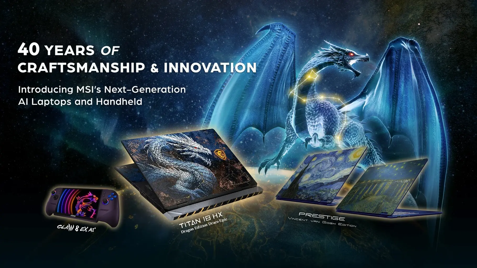 MSI Unveils Two New Limited Edition Laptops At COMPUTEX 2026