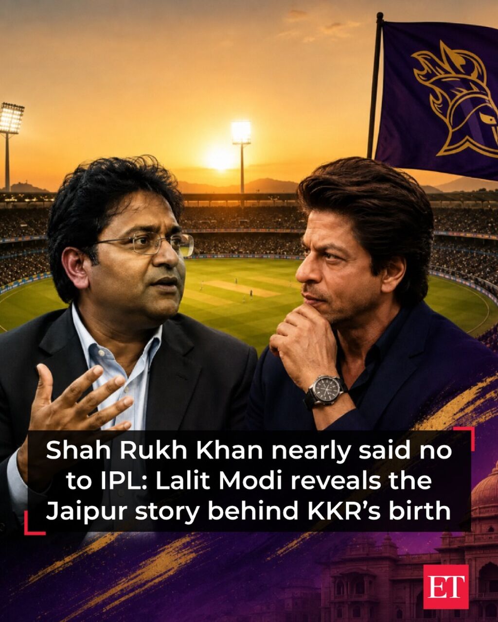 Shah Rukh Khan nearly said no to IPL: Lalit Modi reveals the Jaipur story behind KKR&rsquo;s birth