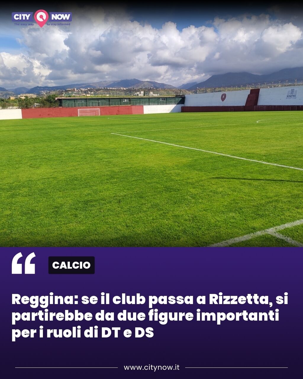 Reggina: se il club passa a Rizzetta, si partirebbe da due figure importanti per i ruoli di DT e DS