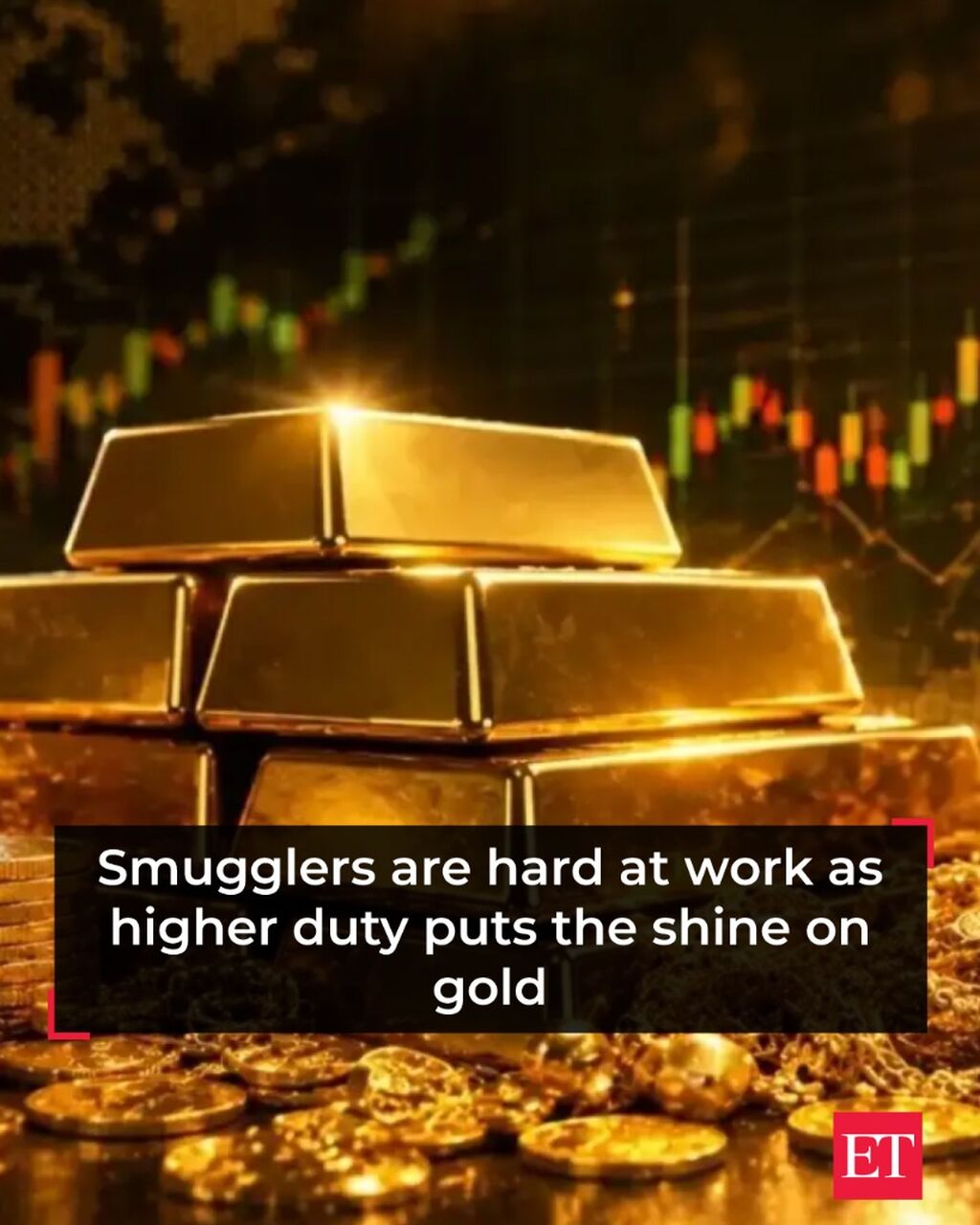 Smugglers are hard at work as higher duty puts the shine on gold