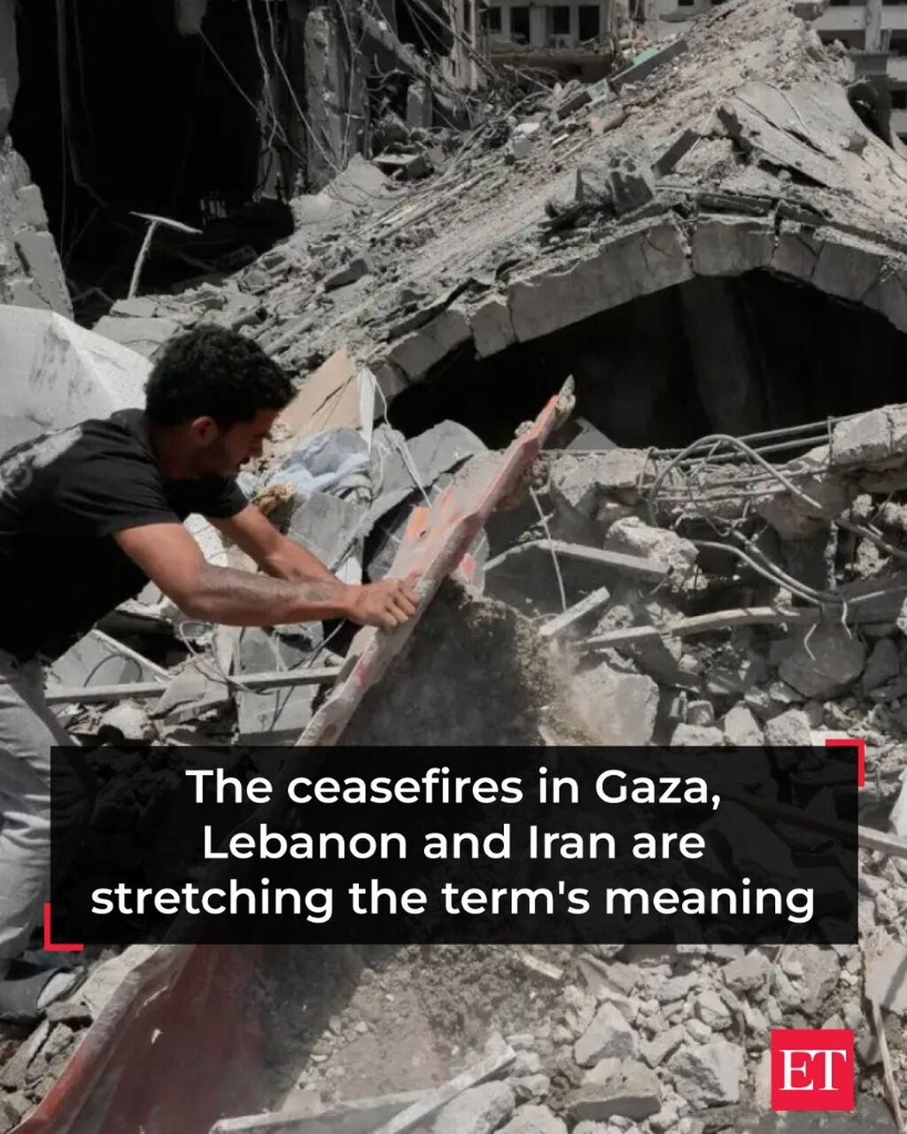 The ceasefires in Gaza, Lebanon and Iran are stretching the term's meaning - The Economic Times