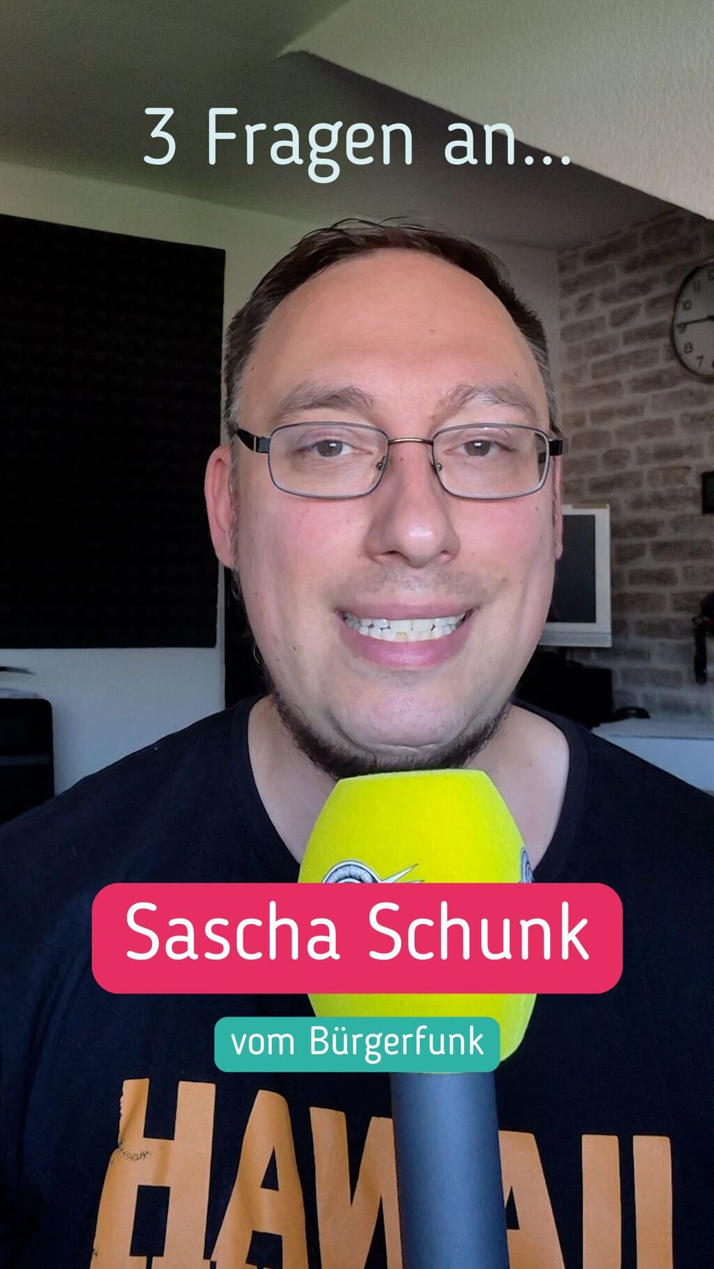 Radiomacher Sascha Schunk stellt sich vor