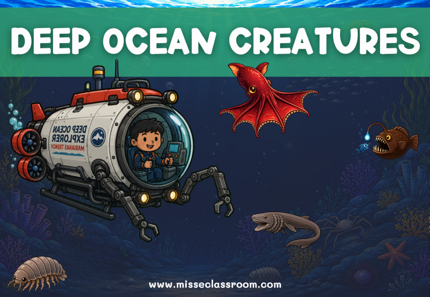 Why 5th Graders Become Obsessed With Deep Sea Creatures?