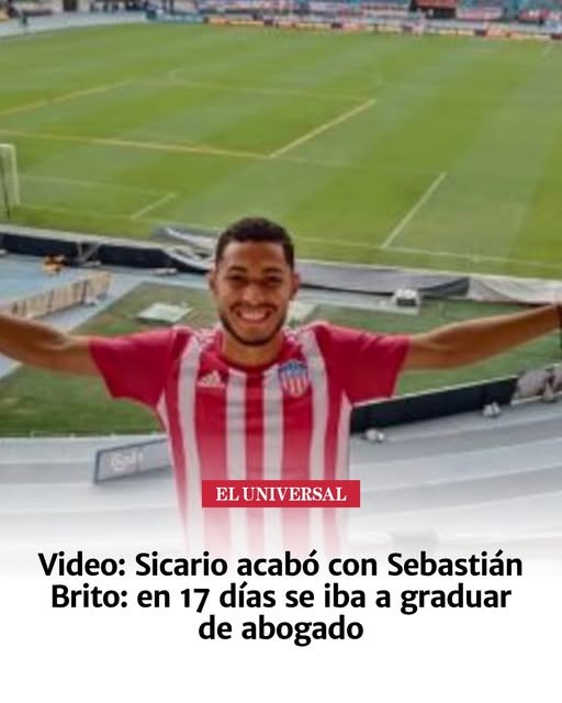 Video: Sicario acab&oacute; con Sebasti&aacute;n Brito; en 17 d&iacute;as se iba a graduar de abogado