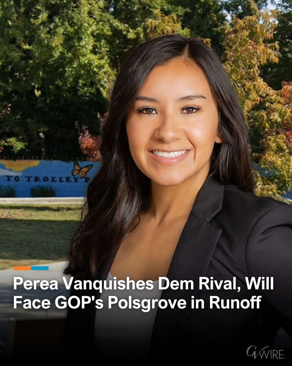 Perea Vanquishes Dem Rival, Will Face GOP's Polsgrove in Runoff