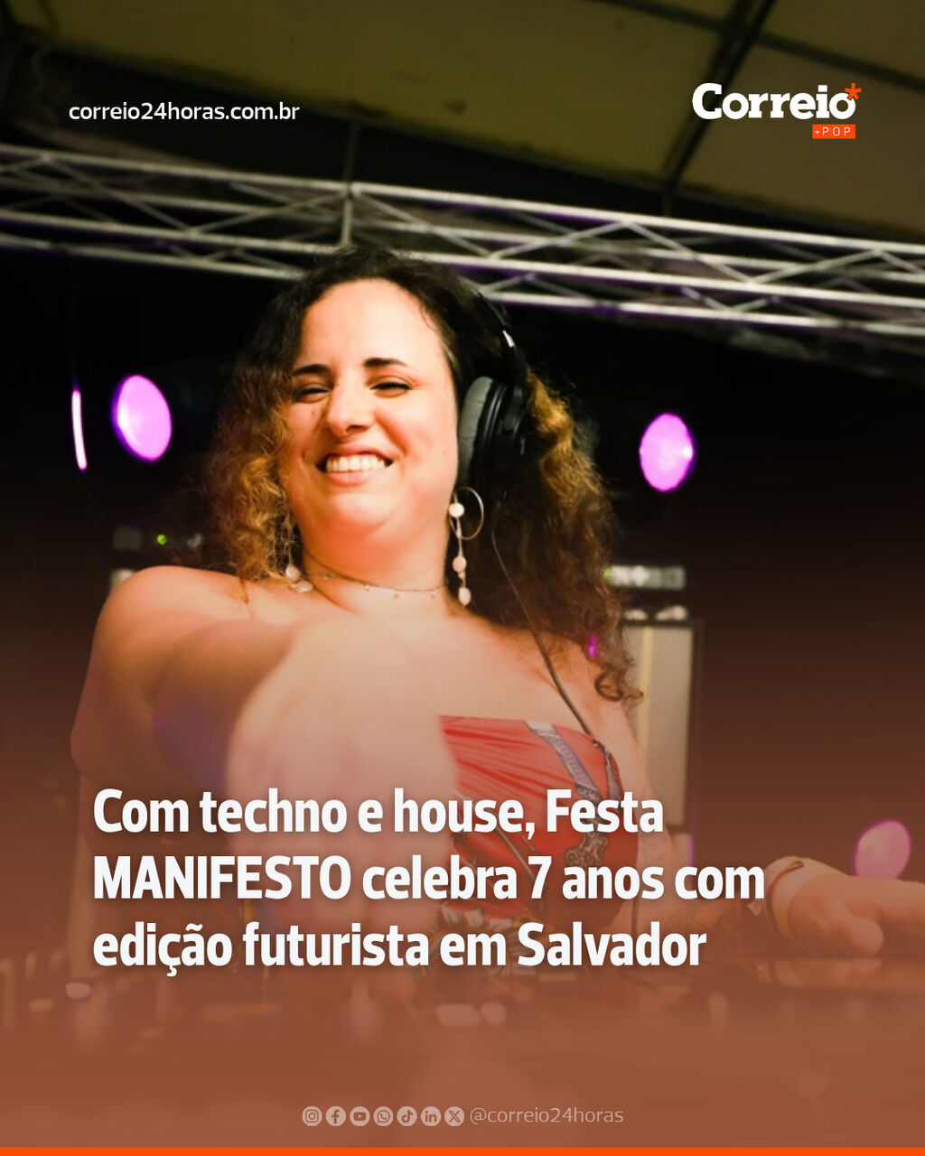 Com techno e house, Festa MANIFESTO celebra 7 anos com edi&ccedil;&atilde;o futurista em Salvador