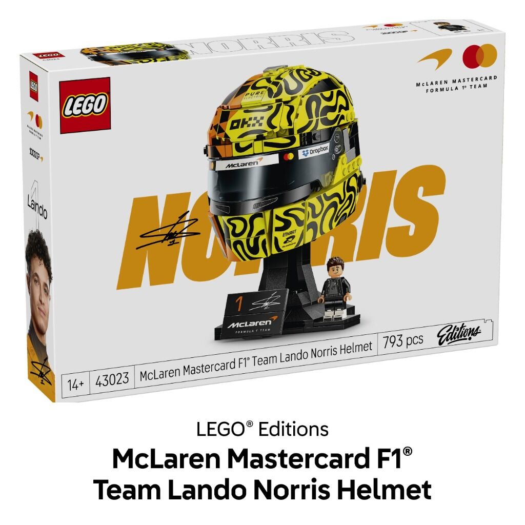 LEGO&reg; Editions McLaren Mastercard F1&reg; Team Lando Norris Helmet