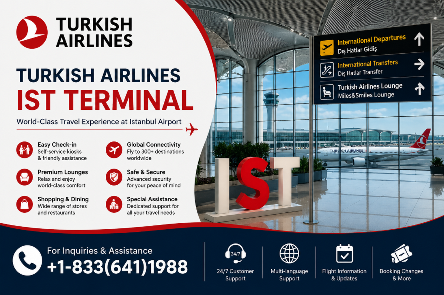 Turkish Airlines IST Terminal