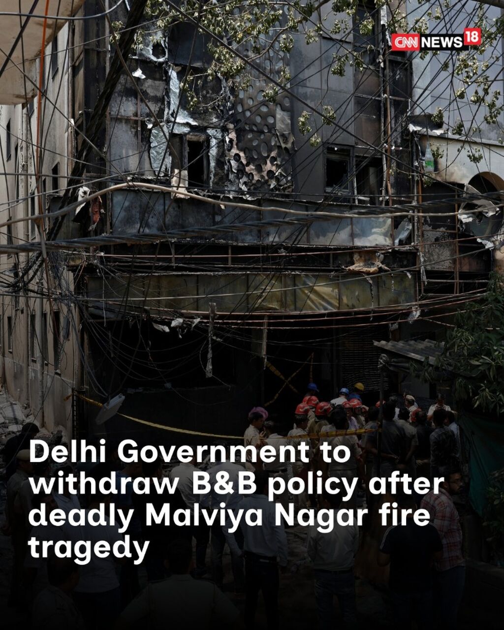 Delhi Government To Withdraw B&B Policy After Deadly Malviya Nagar Fire Tragedy