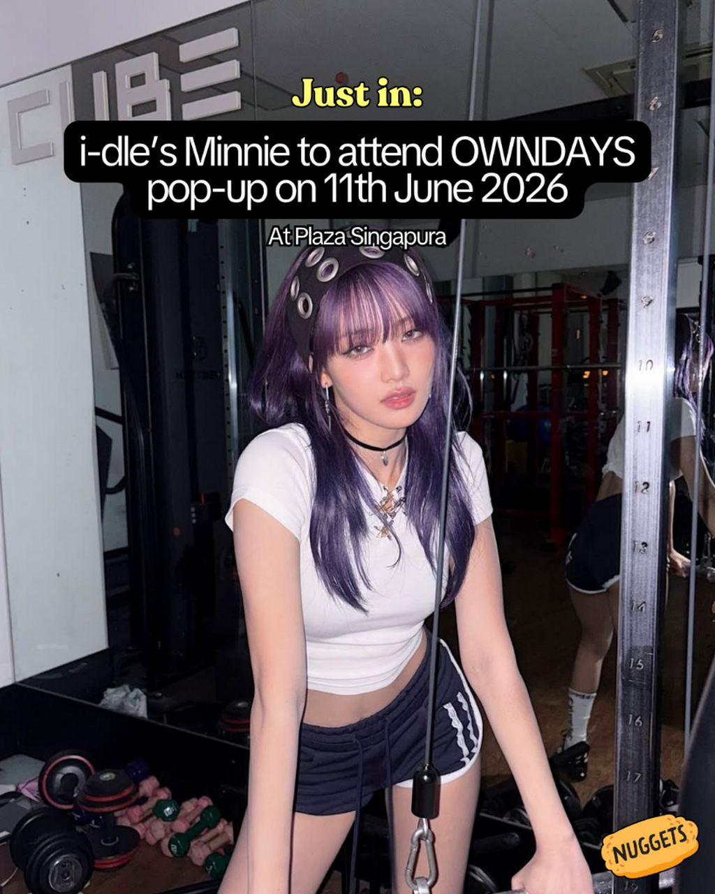 i-dle's Minnie to attend OWNDAYS pop-up