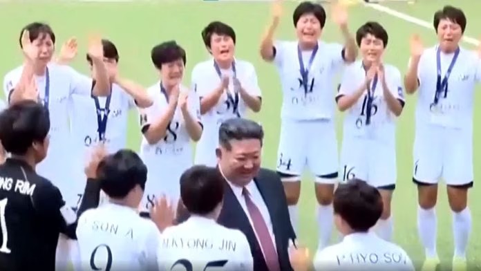 North Korean women footballers just had a tearful meeting with Kim Jong Un