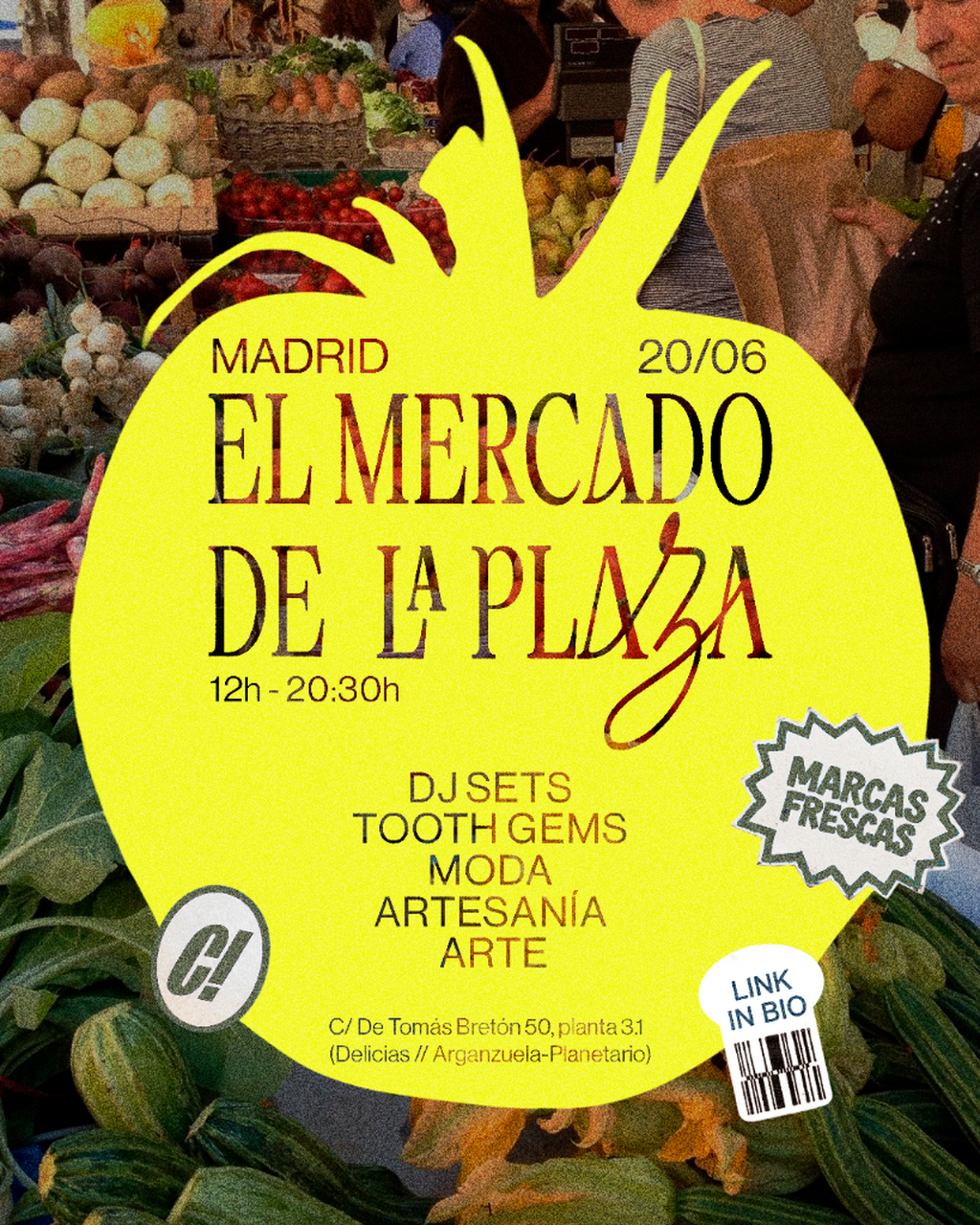 EL MERCADO DE LA PLAZA- Reserva tu entrada gratuita