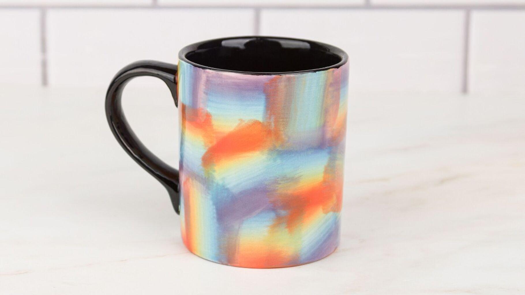 Low-Fire Prism Mug