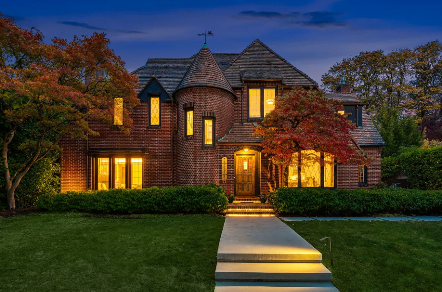 Property Watch: A Historic French Norman Home with a Surprise in Back