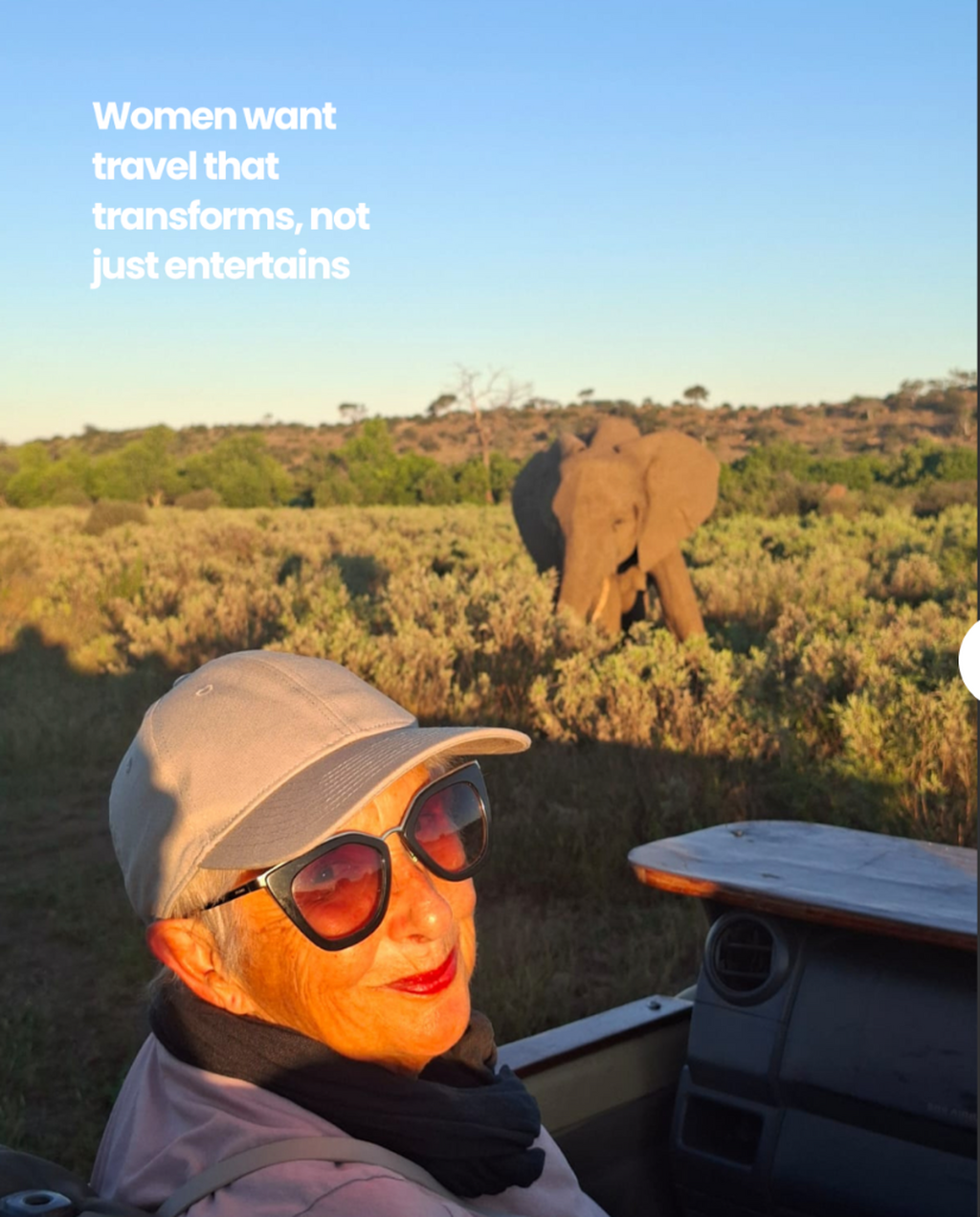 June 19: Women want travel that transforms.