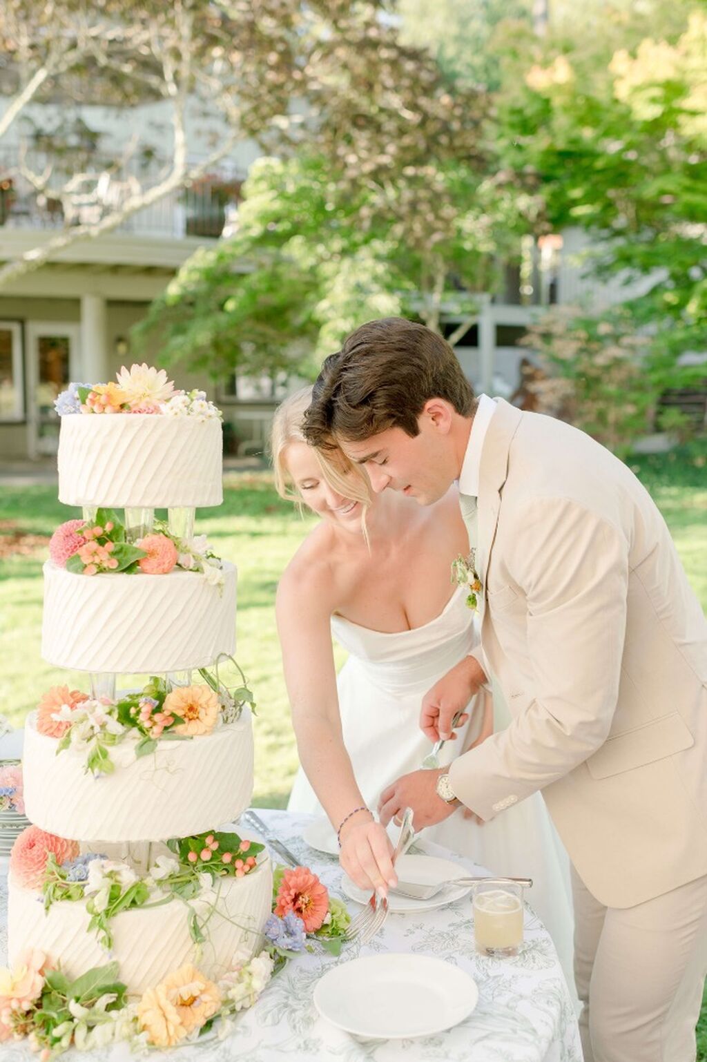 Courtney and Alden