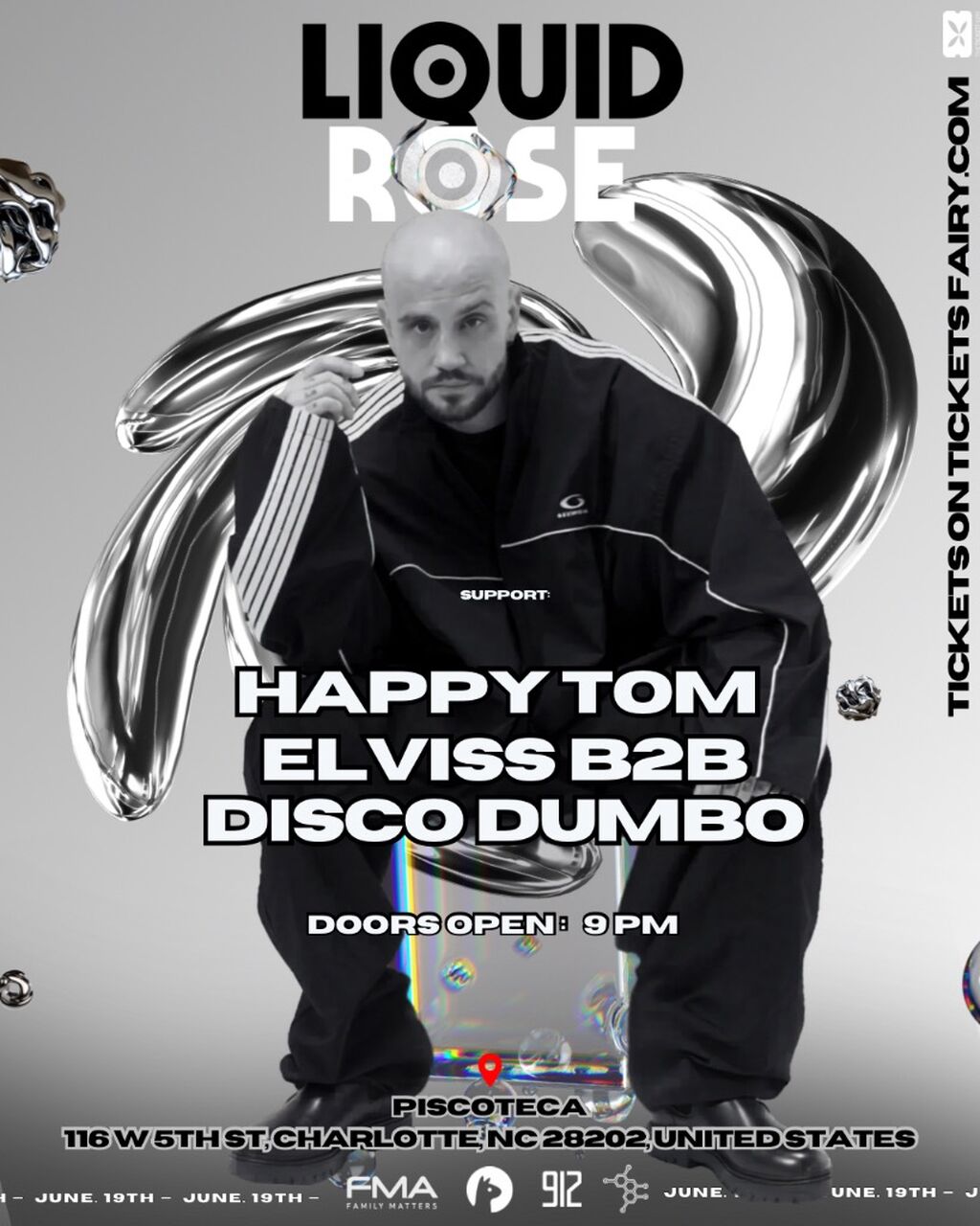 LIQUID ROSE @ piscoteca (June 19)