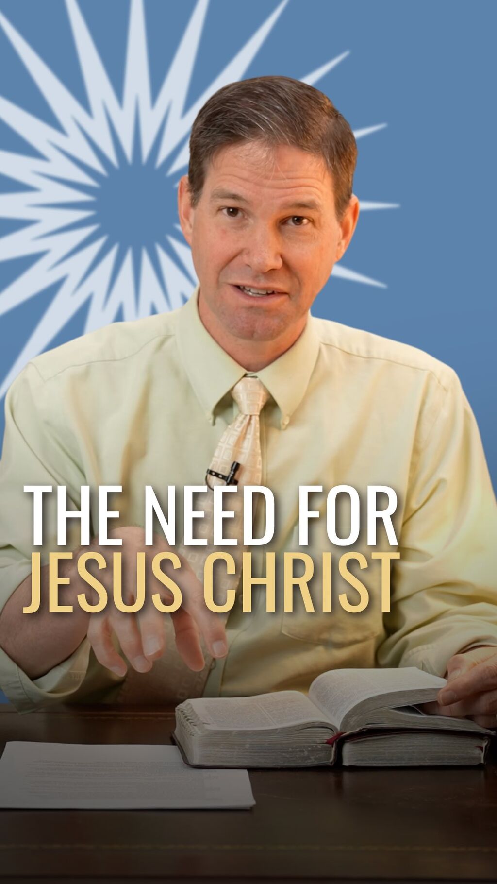 The Need for Jesus Christ 