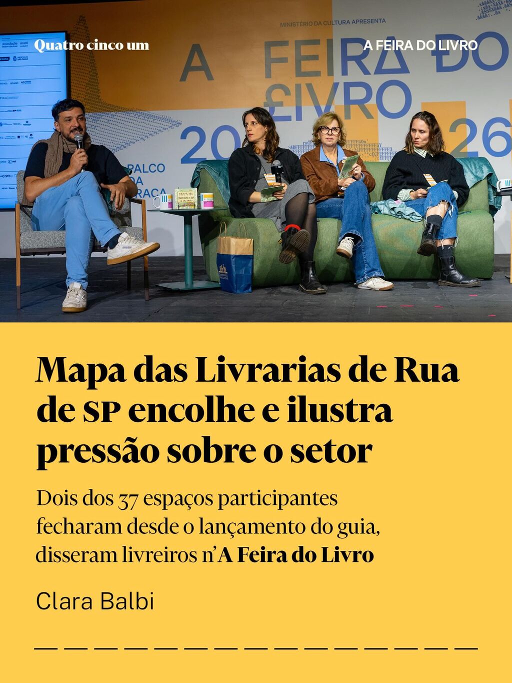 Mapa das Livrarias de Rua de SP encolhe ap&oacute;s fechamento de dois de seus 37 espa&ccedil;os