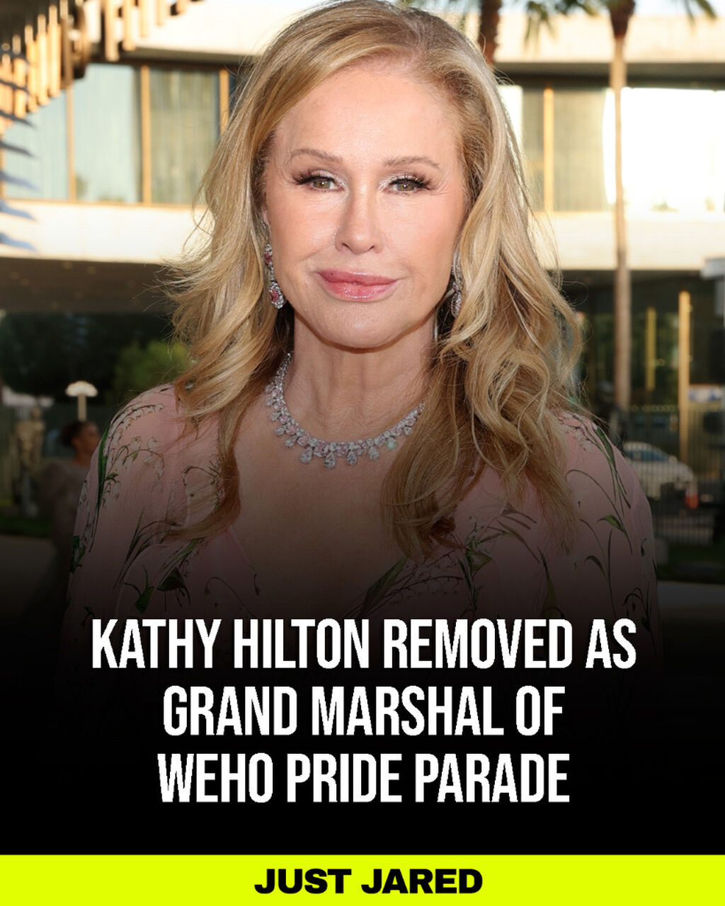 Kathy Hilton Removed as Grand Marshal of WeHo Pride Parade 2026 Following Backlash