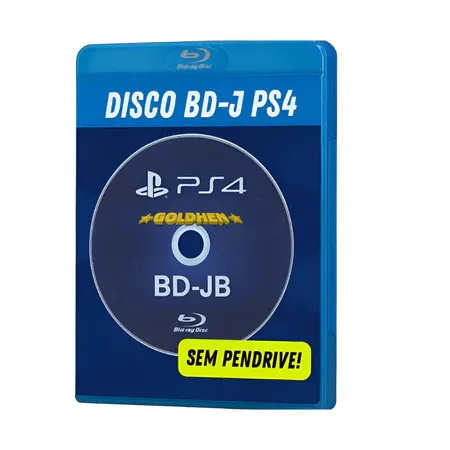 Disco De Desbloqueio Bd-j Ps4. Kit Bdj Firmware 9.00 &Agrave; 12.52