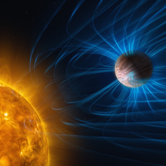 Magnetic field exoplanets