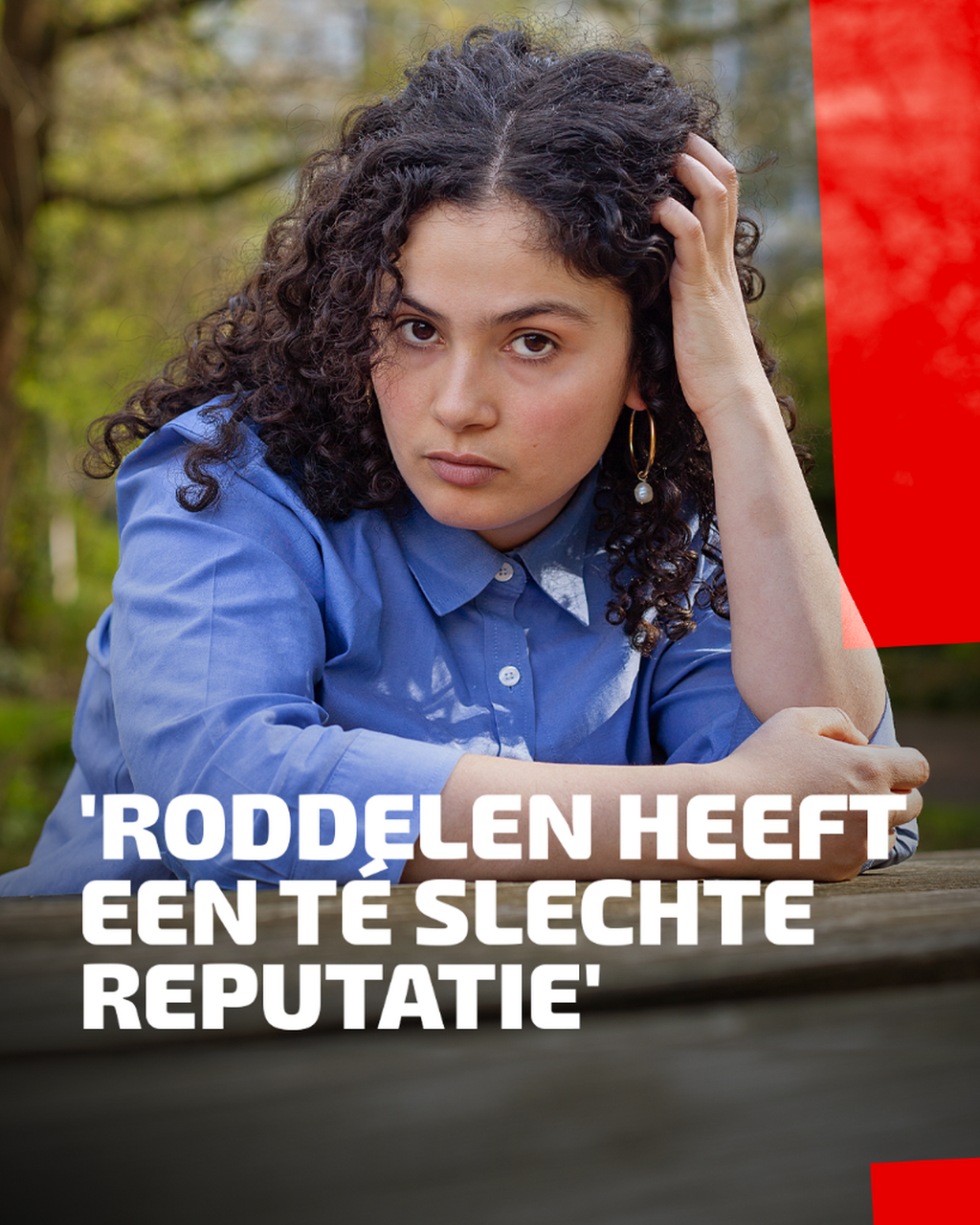  Amal Maatoug: 'Roddelen heeft een t&eacute; slechte reputatie'