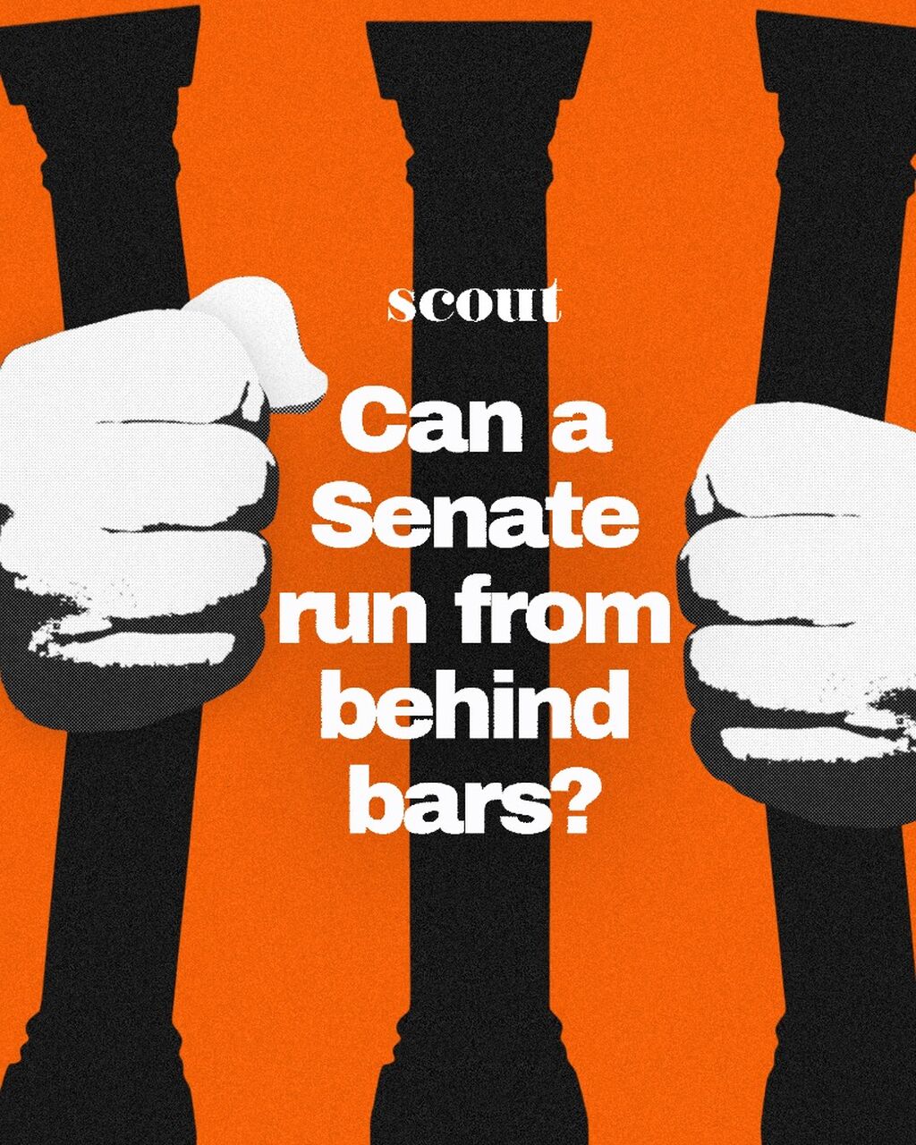 Can a Senate hearing run from behind bars?