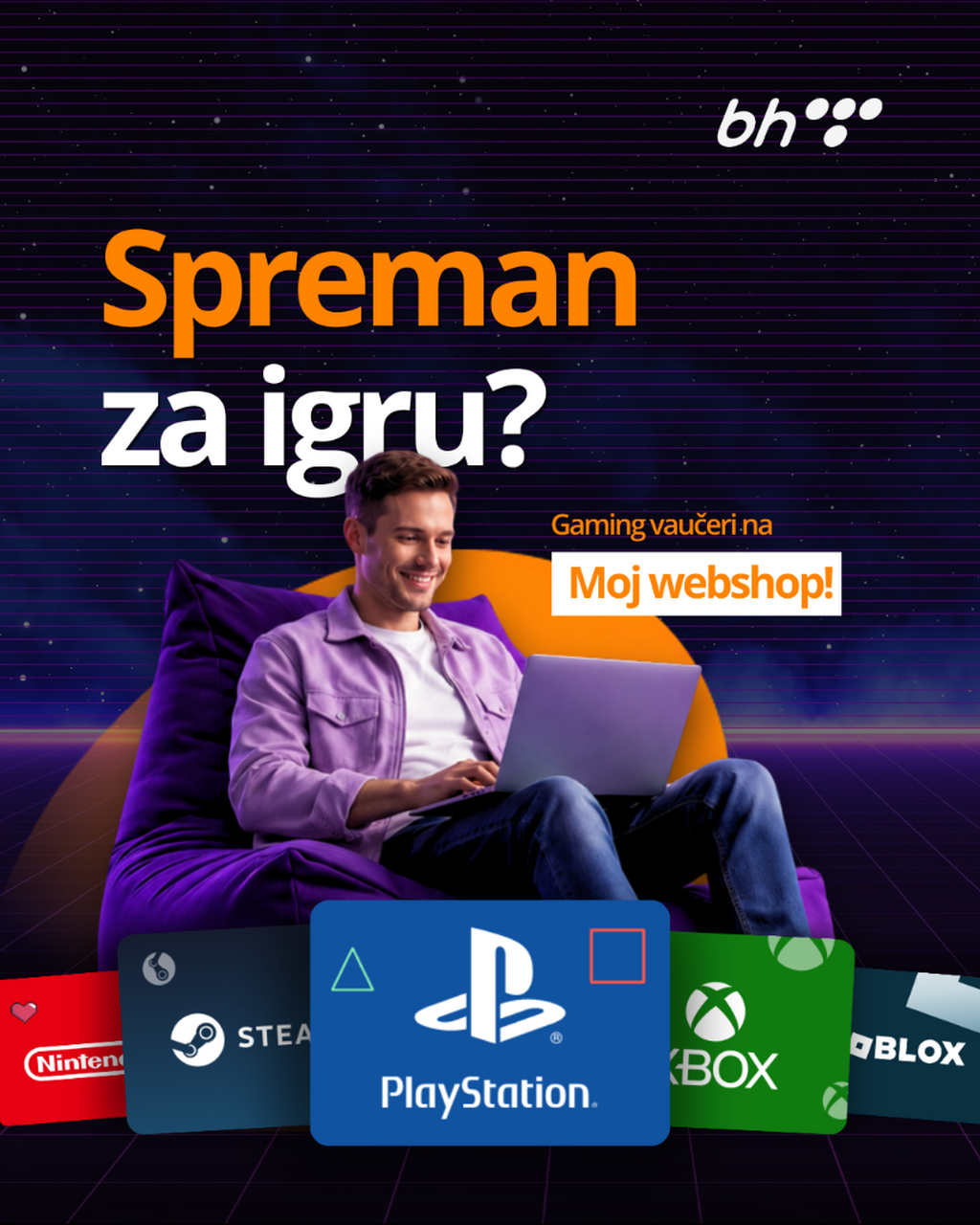 Odaberi svoj gaming vaučer!