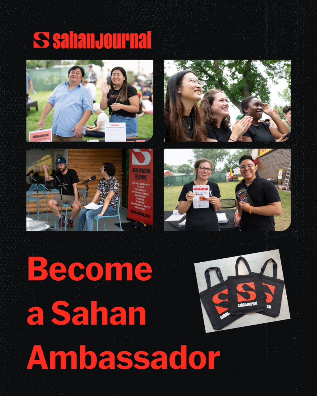 Become a Sahan Ambassador