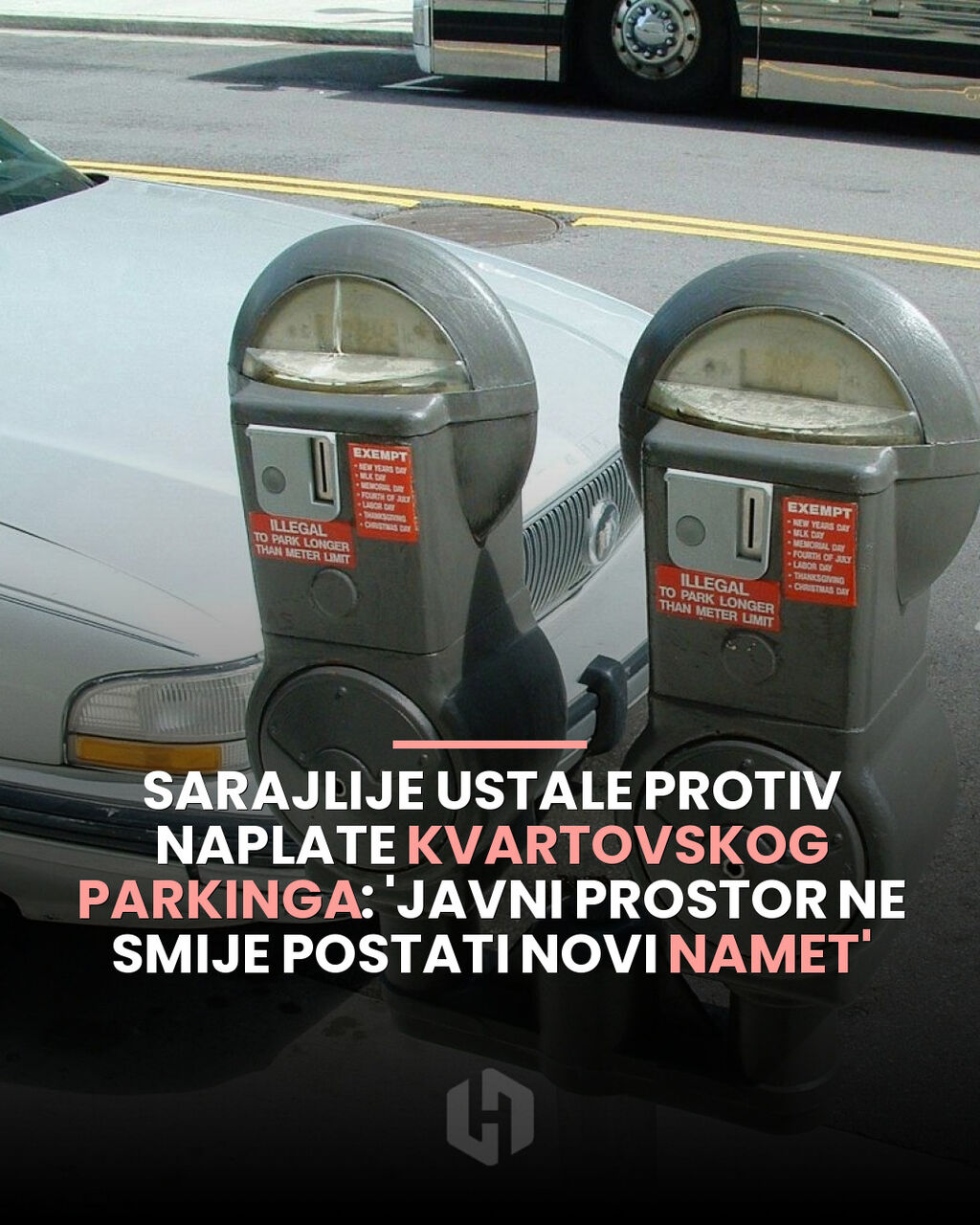 Sarajlije ustale protiv naplate kvartovskog parkinga: 'Javni prostor ne smije postati novi namet'