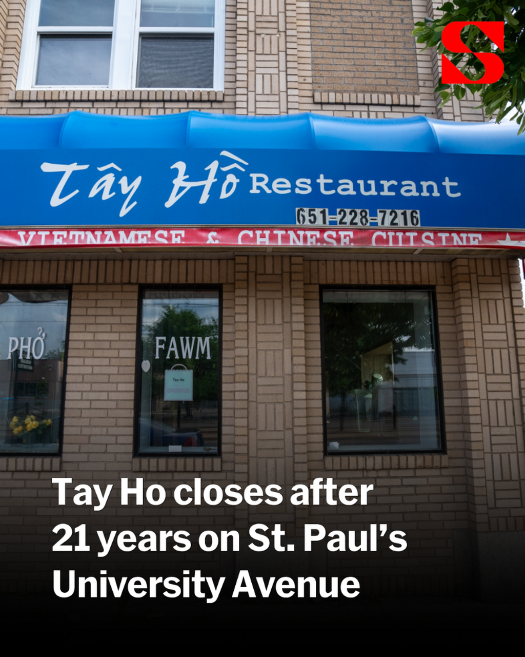 After two decades on University, Tay Ho Vietnamese restaurant quietly closes its doors