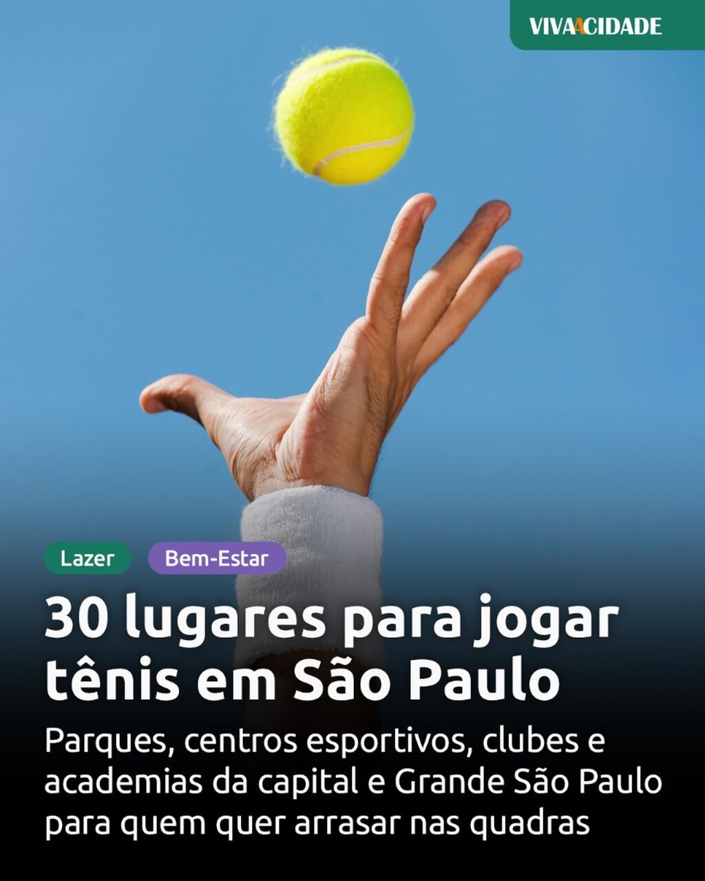 30 lugares para jogar t&ecirc;nis em S&atilde;o Paulo