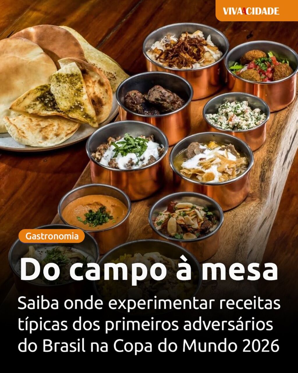 Do campo &agrave; mesa