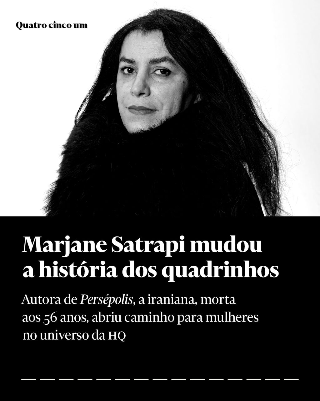 Obitu&aacute;rio | Marjane Satrapi