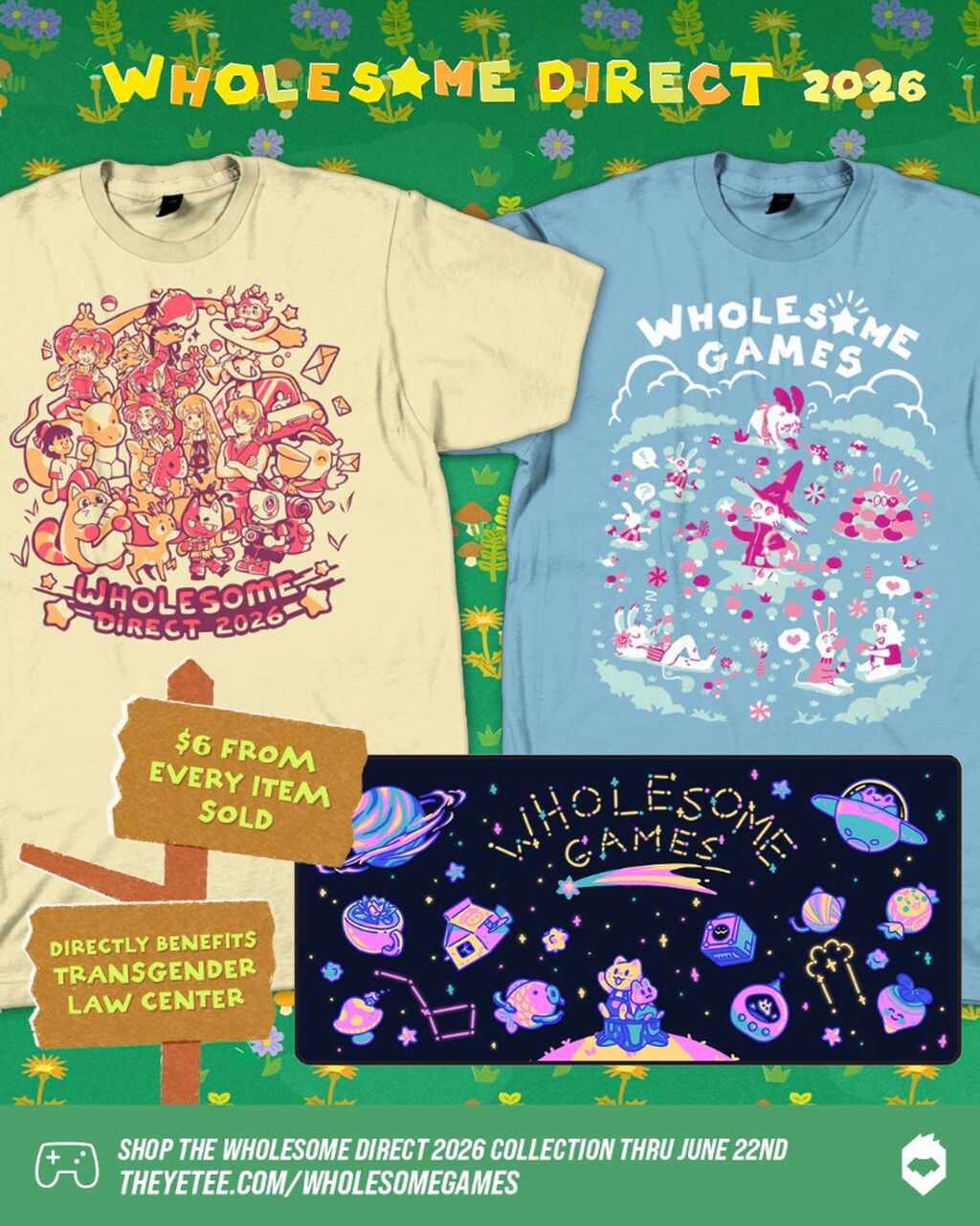 Shop the Wholesome Games Collection and Support a Great Cause!