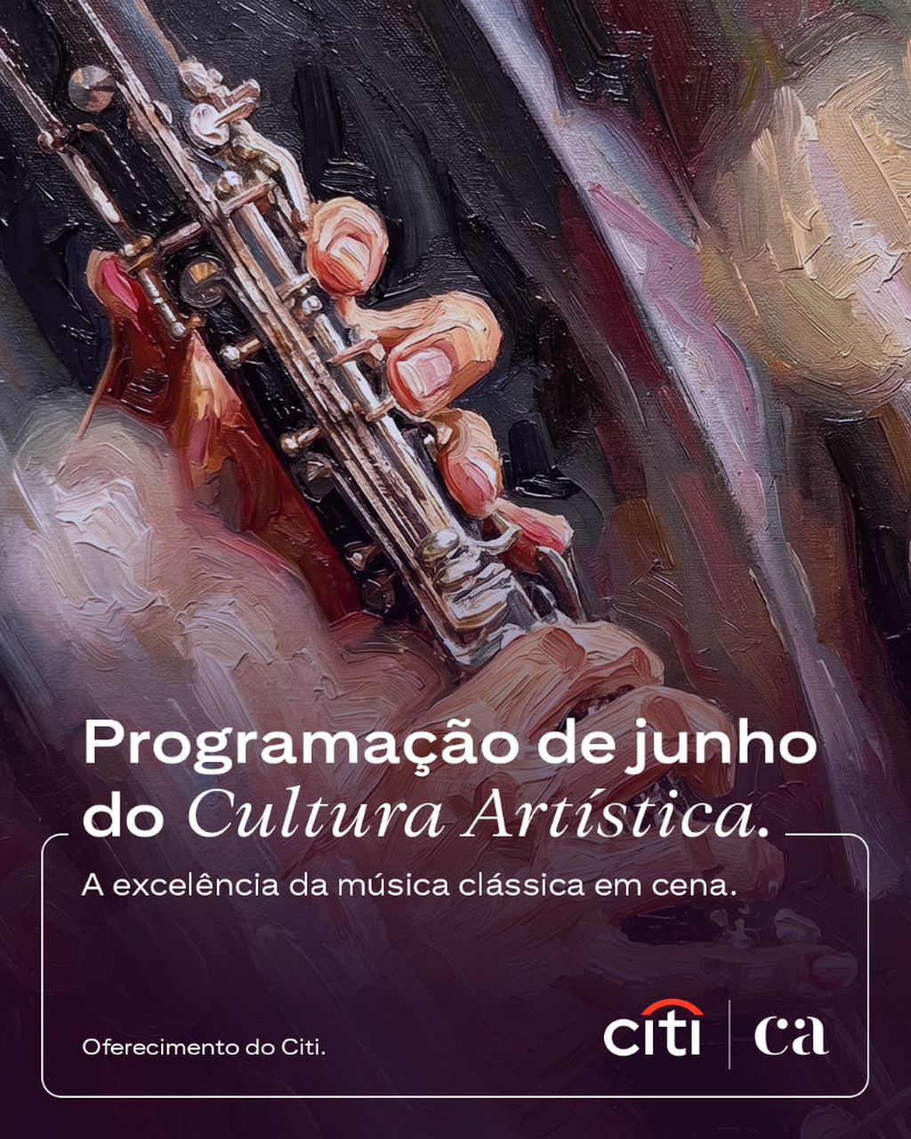 O Citi apresenta a programa&ccedil;&atilde;o de junho do Cultura Art&iacute;stica. No palco, a renomada Orquestra de C&acirc;mara de Munique. 