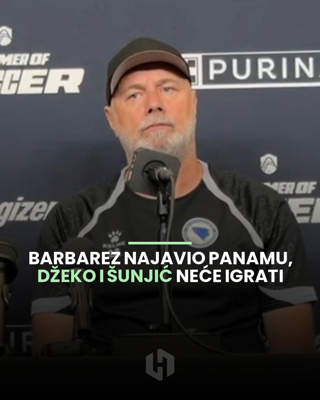 Barbarez najavio Panamu, Džeko i &Scaron;unjić neće igrati