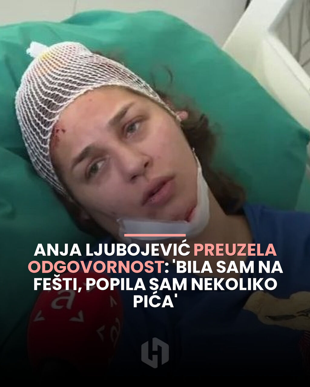 Anja Ljubojević preuzela odgovornost: 'Bila sam na fe&scaron;ti, popila sam nekoliko pića'
